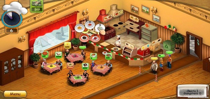 餐厅游戏排行榜