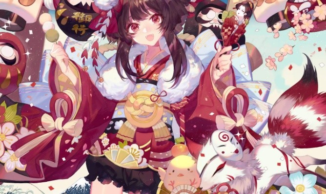 全部是女角色的卡牌游戏