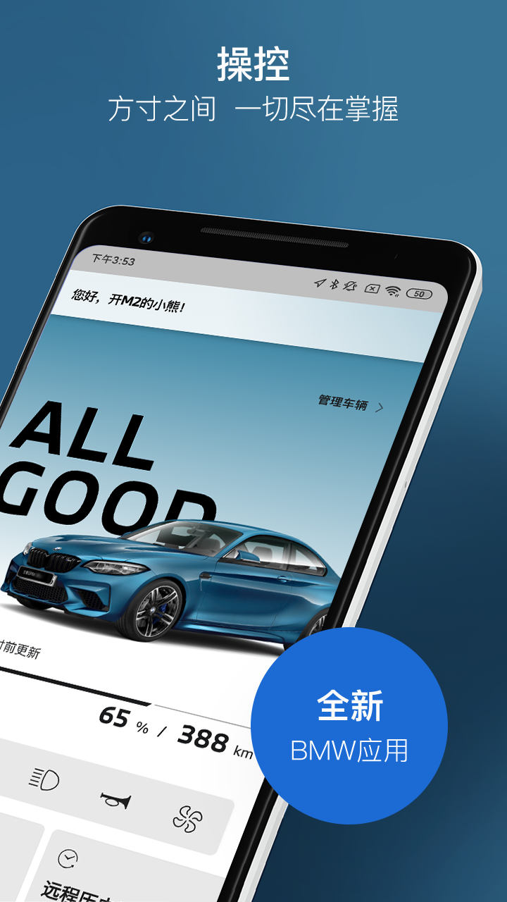 My BMW app