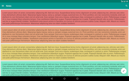 Notepad app