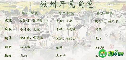 江南百景图徽州府运送资源及码头开地顺序