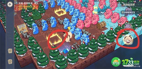 崩坏3燃烧的雪原攻略 燃烧的雪原宝箱全收集通关总汇[多图]图片2