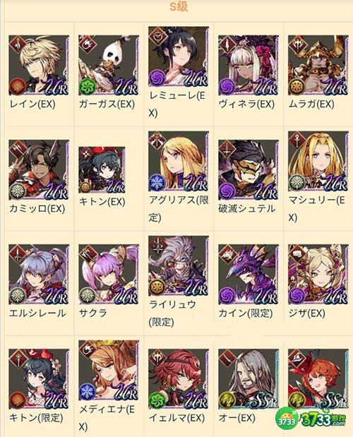 FFBE幻影战争wiki中文攻略 UR节奏榜总汇[多图]图片3