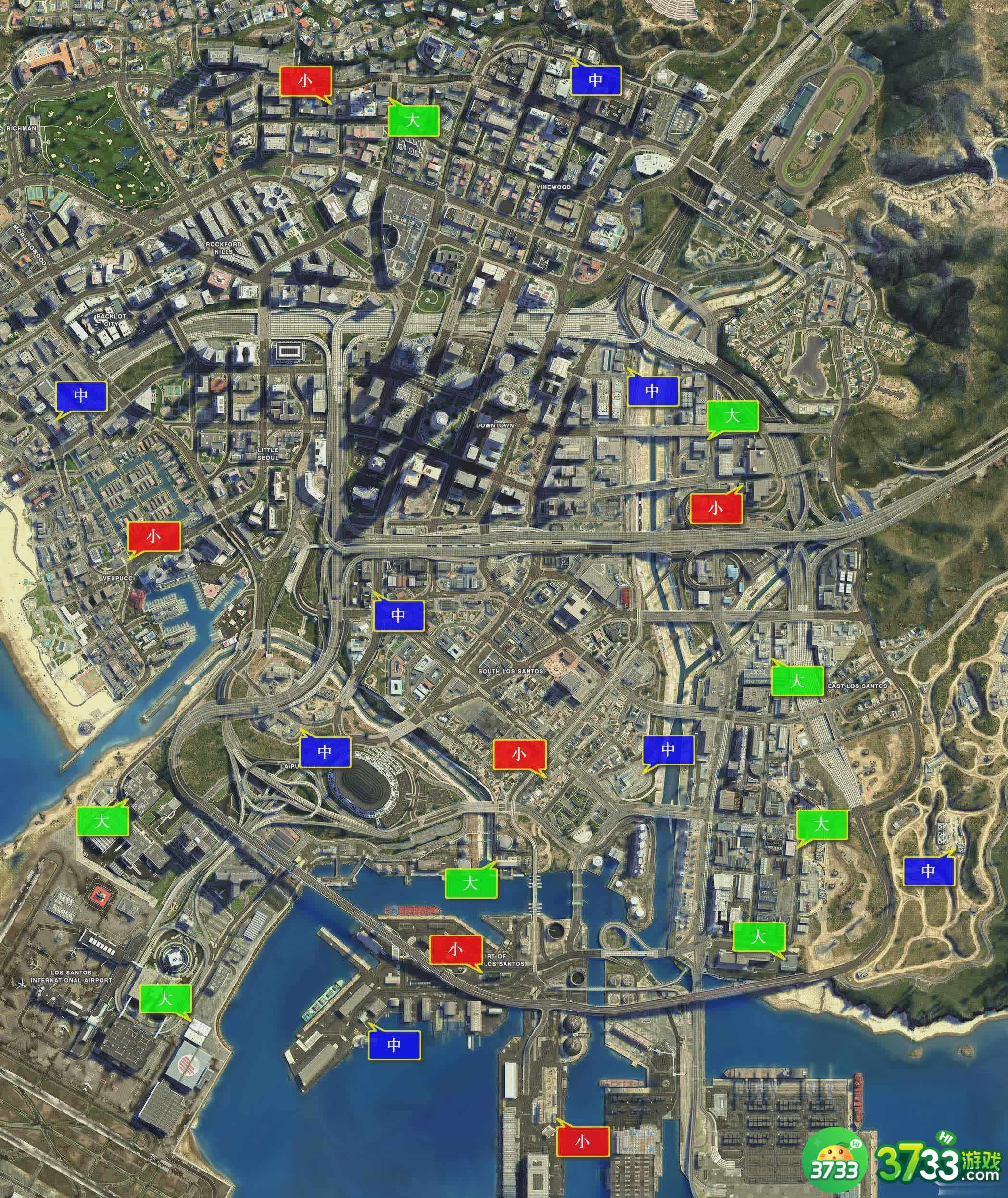 《侠盗猎车手5》仓库位置介绍