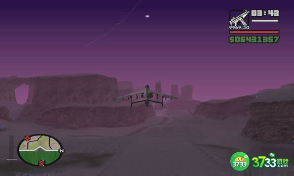 侠盗猎车手圣安地列斯九头蛇起飞降落方法