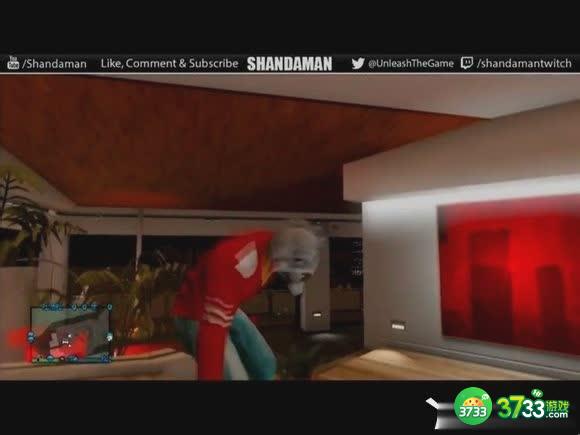 GTA5掉入富兰克林别墅方法图文详解