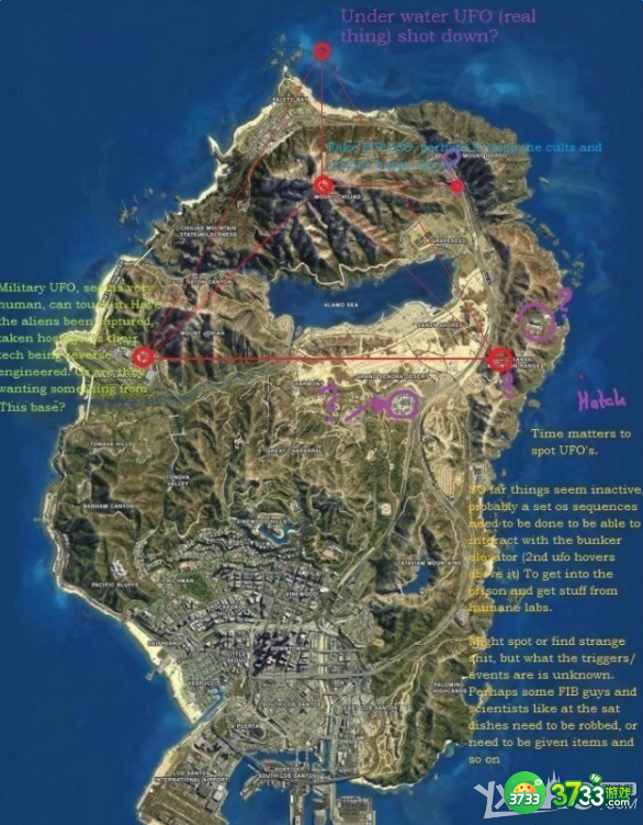 《侠盗猎车手5》飞碟出现条件