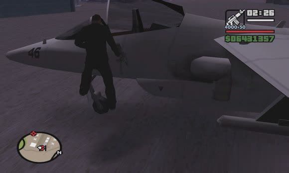 侠盗猎车手圣安地列斯九头蛇起飞降落方法