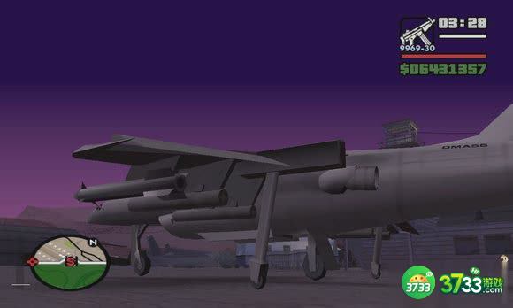 侠盗猎车手圣安地列斯九头蛇起飞降落方法