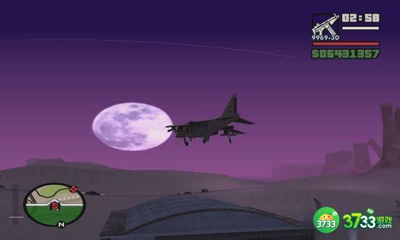 侠盗猎车手圣安地列斯九头蛇起飞降落方法