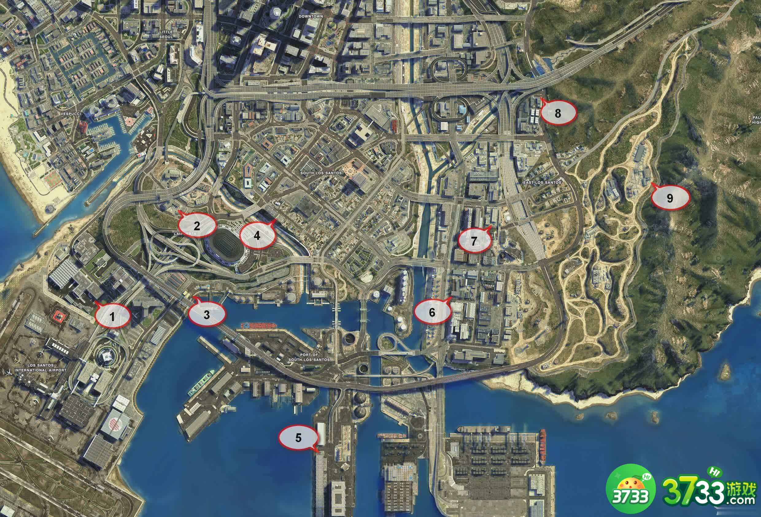 《侠盗猎车手5》仓库位置介绍