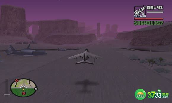 侠盗猎车手圣安地列斯九头蛇起飞降落方法