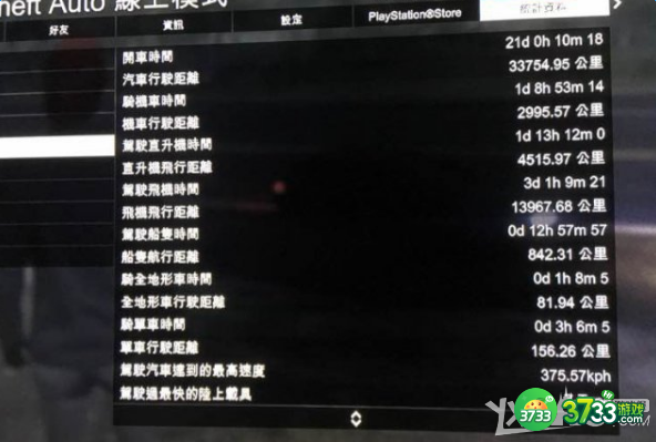 《侠盗猎车手5》全山路车辆性能测评