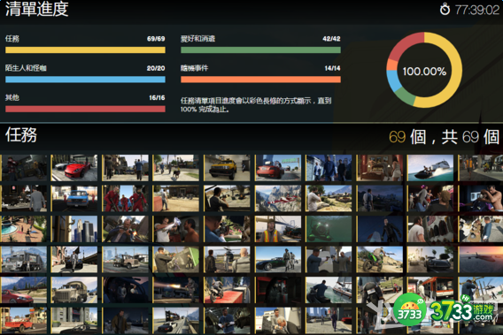 《侠盗猎车手5》完美存档