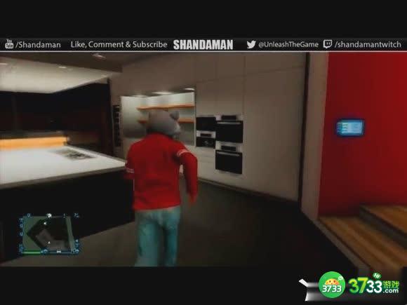 GTA5掉入富兰克林别墅方法图文详解