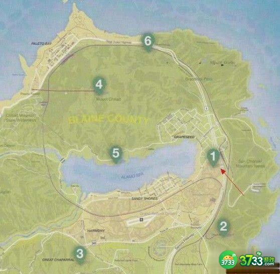 侠盗猎车手5逃犯任务心得及逃犯地图