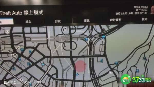 侠盗猎车手5OL版帮派红圈位置图和出现时间