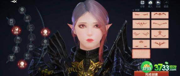 余烬风暴捏脸数据信息码之精灵族