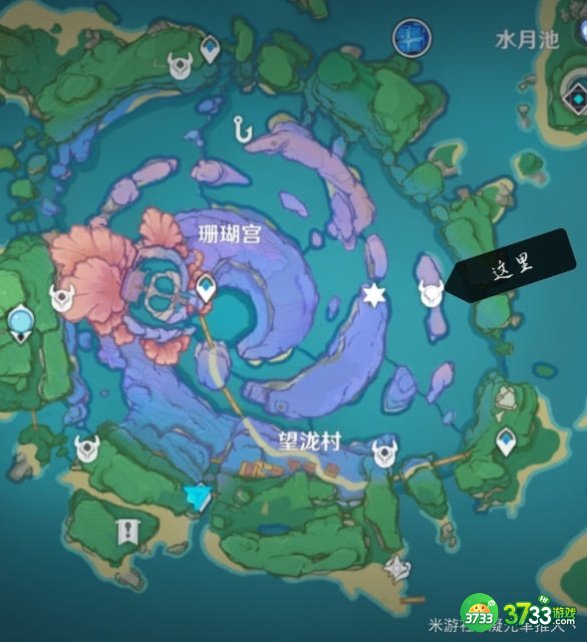 原神占卜第二天攻略 南方洞窟、小卷婆婆第二次占卜位置详解[多图]图片12