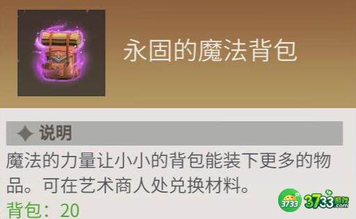 冰原守卫者背包容量扩大技巧