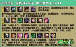 云顶之弈s6爆杀流丽桑卓阵容玩法