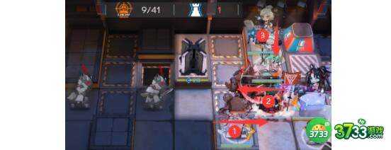 明日方舟NL-S-4突袭挂机通关方法