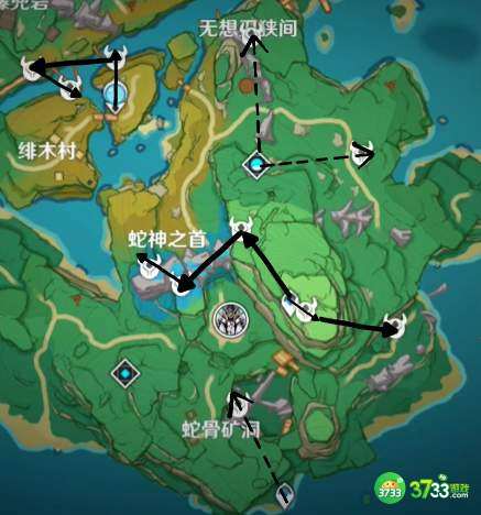 原神鬼兜虫采集路线一览