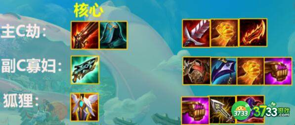 金铲铲之战福星临门明昼夜影劫阵容装备搭配