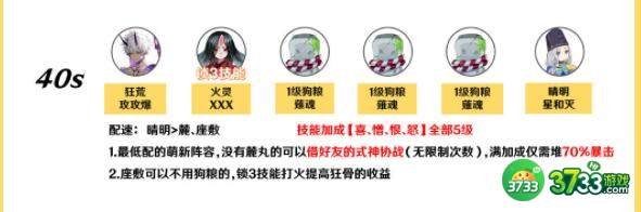 阴阳师手游雪峰祭台阵容配置详解