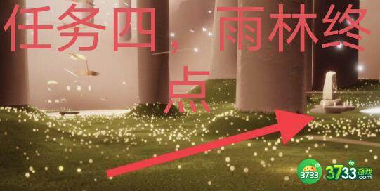 光遇2.23每日任务雨林神庙冥想位置