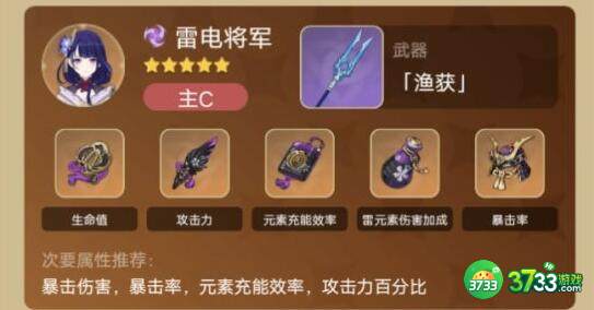 原神雷八万班配队攻略