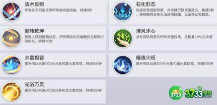 天谕举世争锋技能搭配推荐