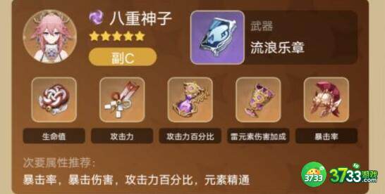 原神雷八万班配队攻略