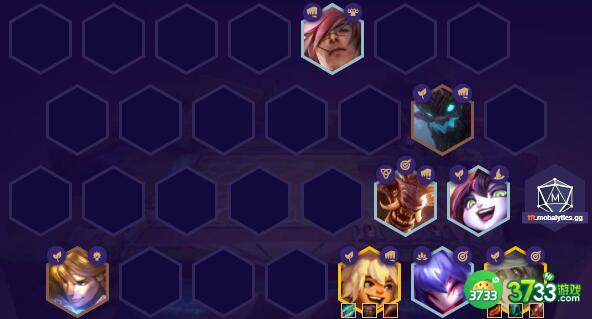 金铲铲之战森林斗猎艾希阵容装备搭配