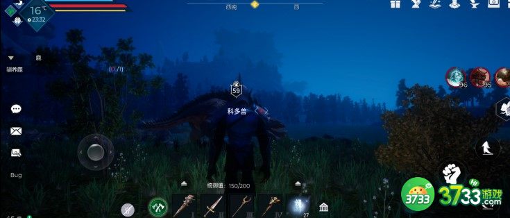 黑暗与光明手游高等级科多兽刷新位置详解