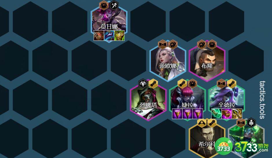 云顶之弈12.5终身进修辛德拉阵容装备搭配详解