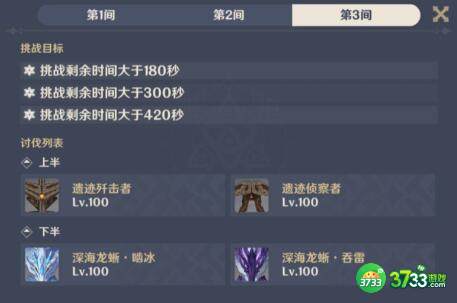 原神2.5深境螺旋第十二层配队推荐