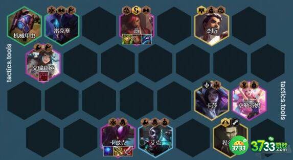 金铲铲之战霓虹之夜螳螂阵容装备搭配