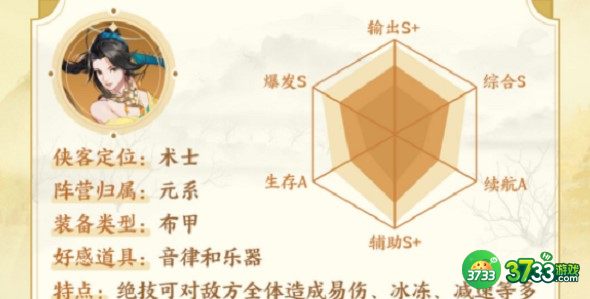 武林闲侠风晴雪阵容搭配方案