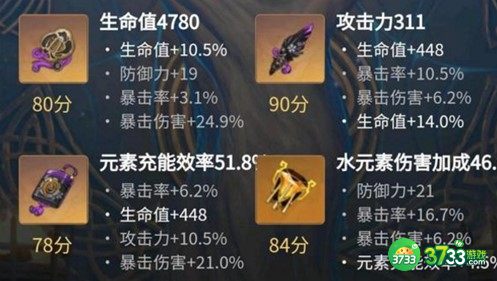 原神夜兰圣遗物词条搭配建议