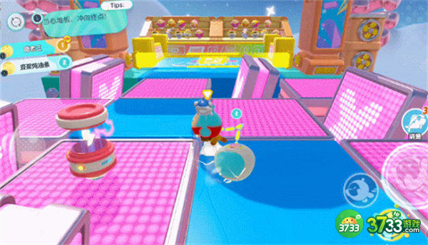 蛋仔派对翻滚一线牵玩法攻略