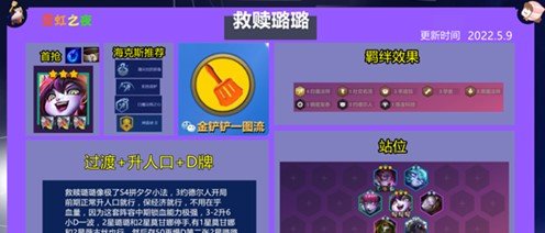 金铲铲之战救赎璐璐阵容装备搭配