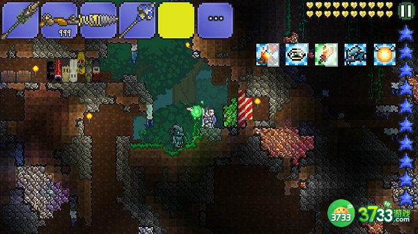 泰拉瑞亚叶绿矿种植方法分享