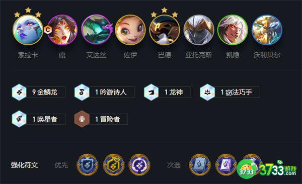 云顶之弈S7追梦金鳞龙阵容搭配推荐
