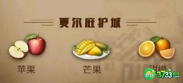 明日之后庇护城水果食谱一览2022