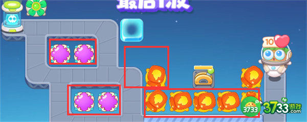 保卫萝卜4太空穿越第7关通关攻略