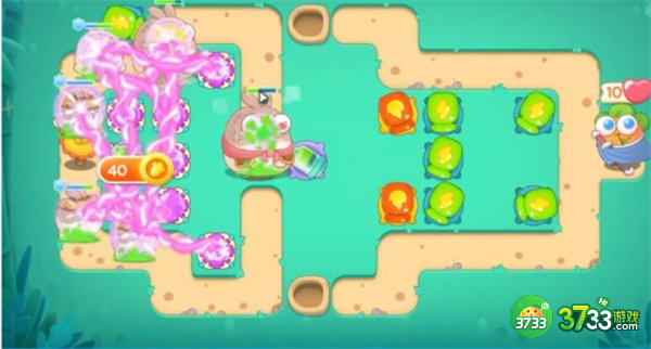 保卫萝卜4第32关满星通关攻略