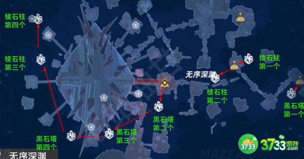 幻塔棱石柱黑石塔机关位置大全