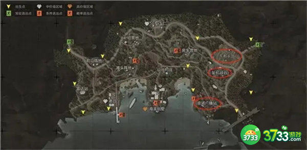 暗区突围山谷出金点位一览