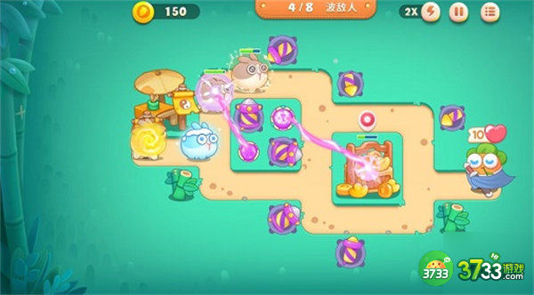 保卫萝卜4第26关通关过程一览